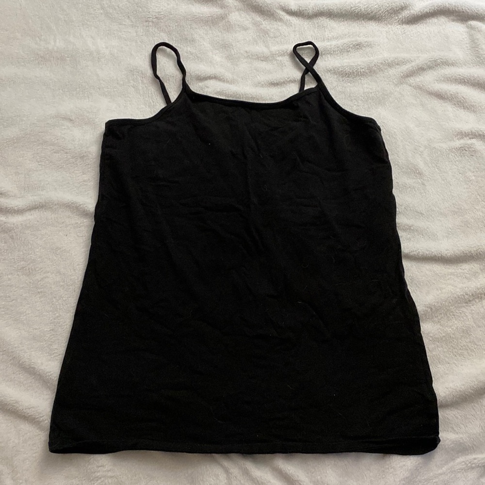 Black Tank Top; Maurice’s; size: XXL